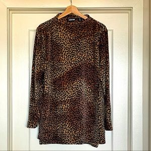 Cheetah fleece